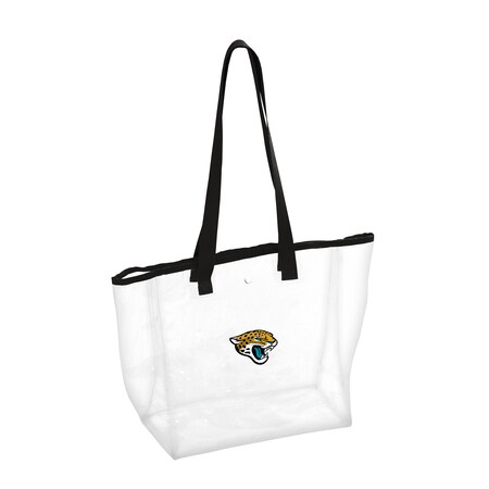 Logo Brands Jacksonville Jaguars Stadium Clear Tote 615-65P